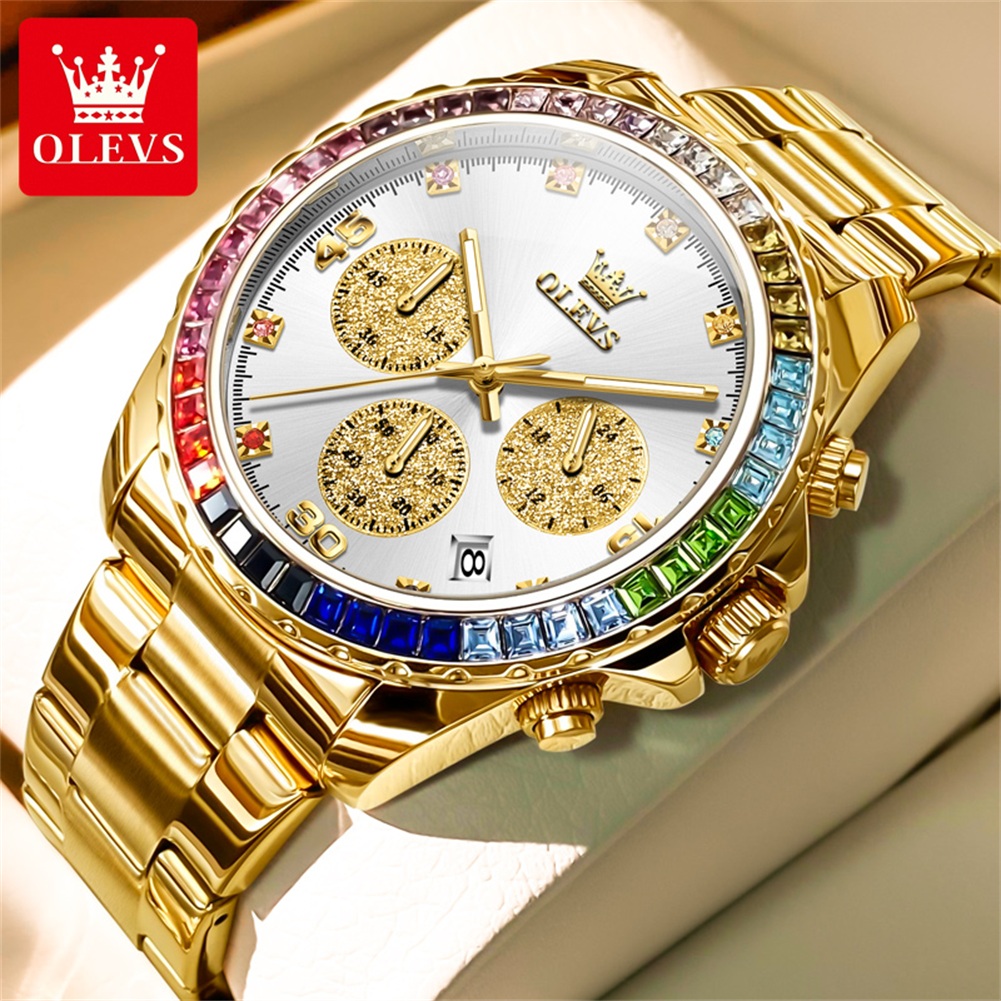 Rolex Watch Datejust - Montre OLEVS 2939 de luxe à