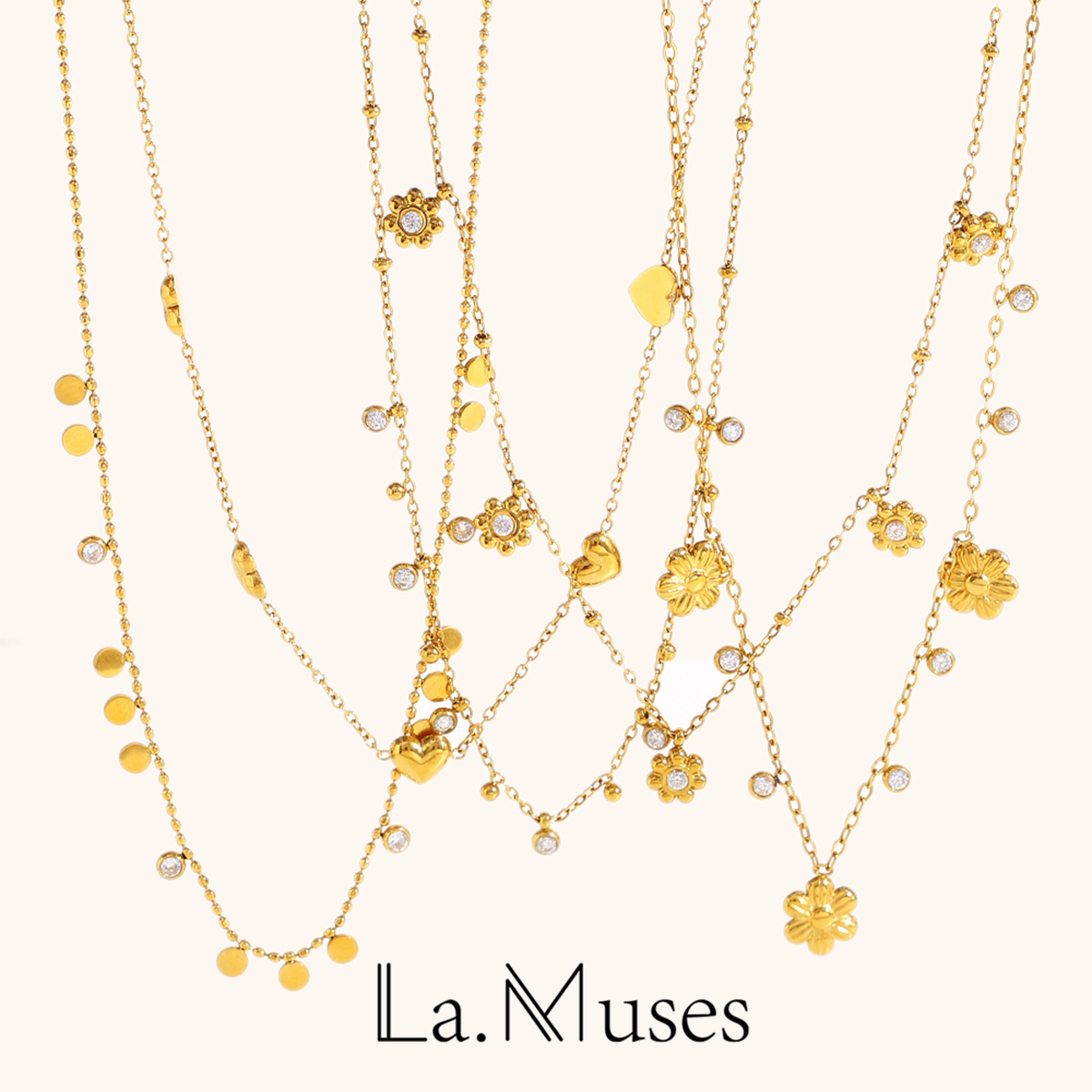 Butterfly Clasp Deployant - La. Muses Zircon papillon amour fleur