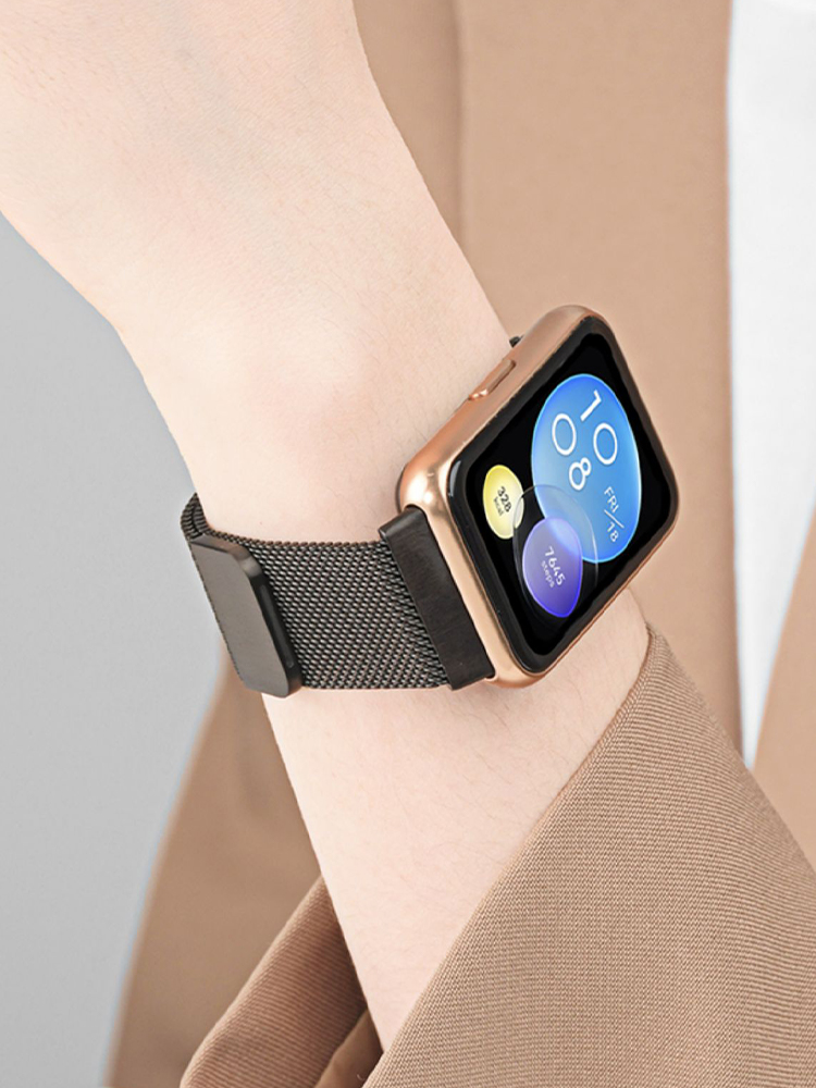 Milanese Loop Magnetic - Bracelet milanais pour montre Huawei, bracelet