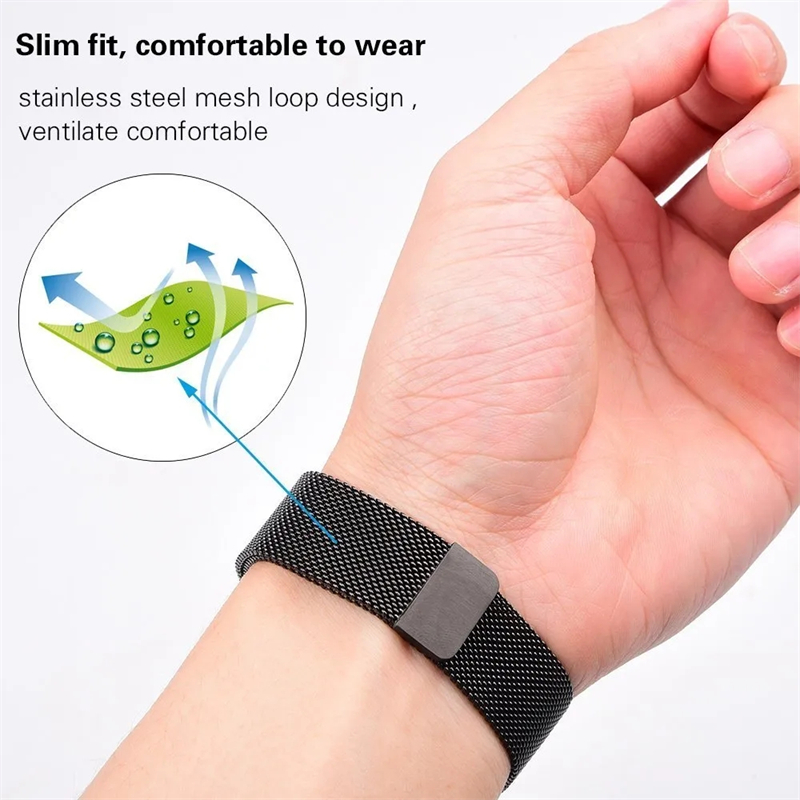 Bracelet en boucle milanaise 1 - Milanese Loop Magnetic avis et prix