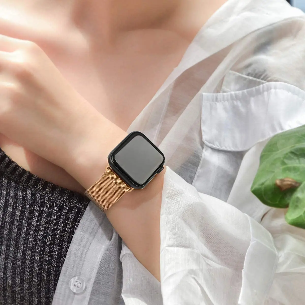 Bracelet pour Apple watch ultr - Milanese Loop Magnetic avis et prix