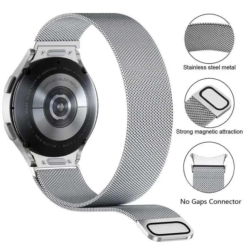 Bracelet milanais sans espaces - Milanese Loop Magnetic avis et prix