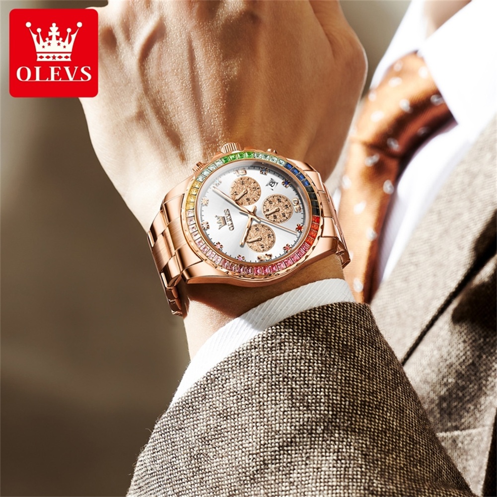 Montre OLEVS 2939 de luxe à mo - Rolex Watch Datejust avis et prix