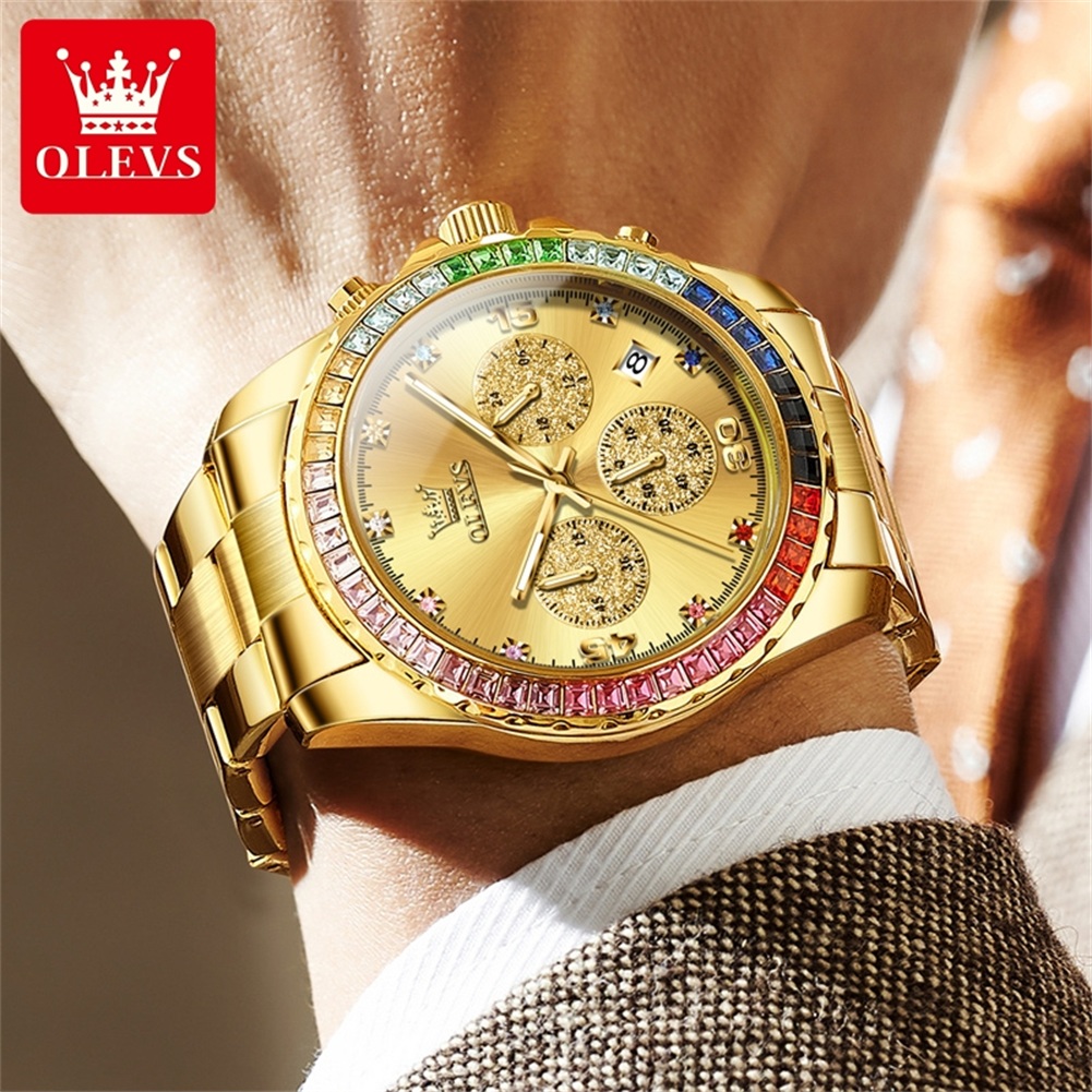 Montre OLEVS 2939 de luxe à mo - Rolex Watch Datejust avis et prix