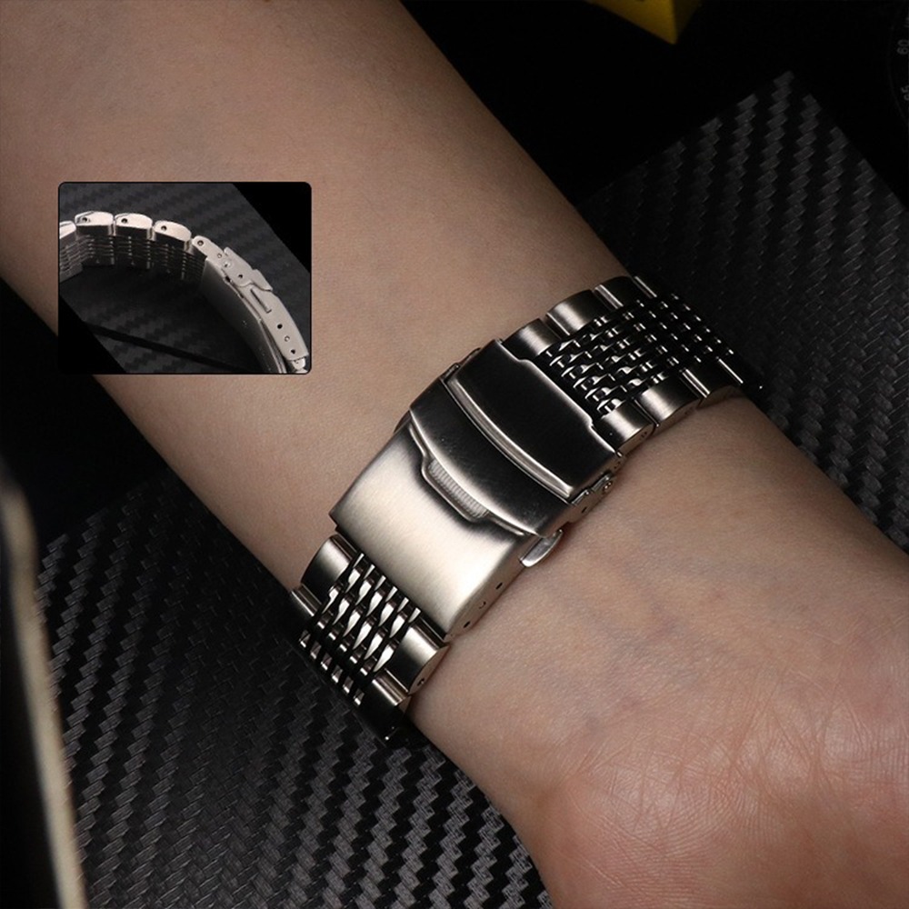Bracelets en acier inoxydable  - Butterfly Clasp Deployant avis et prix