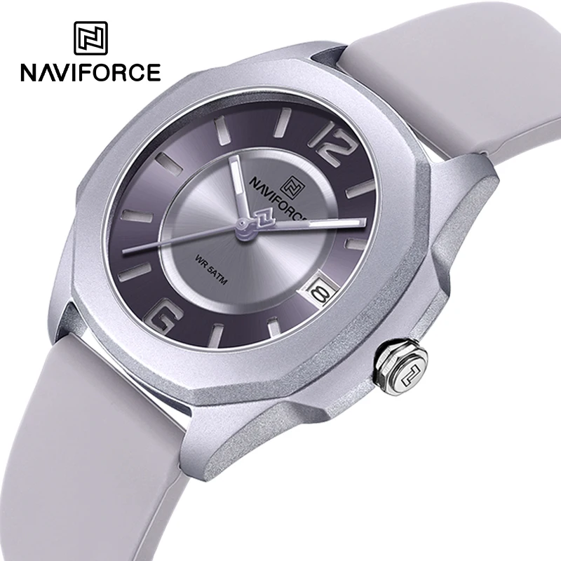 NAVIFORCE-Montre-bracelet à qu - Silicone Band Women avis et prix