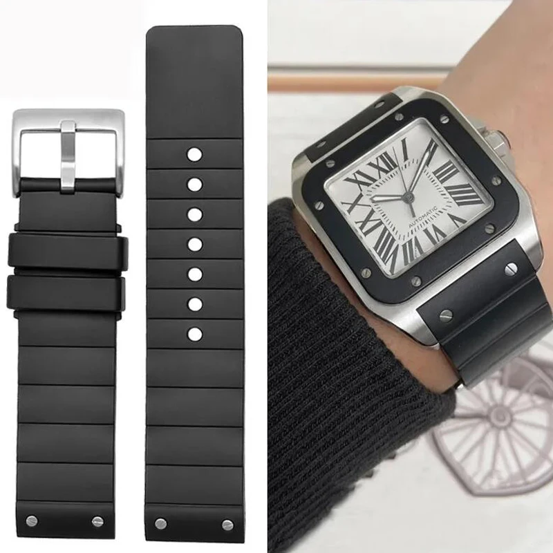 Bracelet de montre en caoutcho - Cartier Watch Tank avis et prix