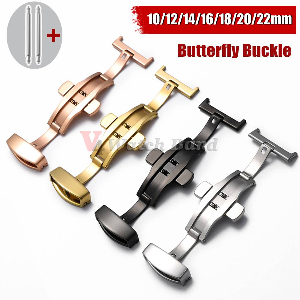 Bracelet de montre en acier in - Butterfly Clasp Deployant avis et prix