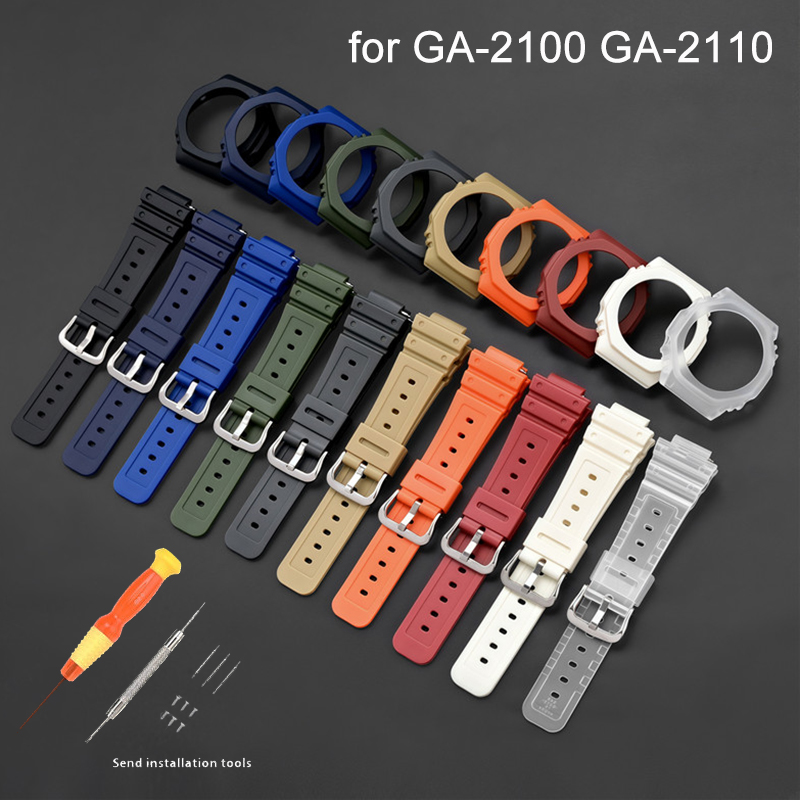 Bracelet de montre en caoutcho - Casio Watch G-Shock Ga-2100 avis et prix